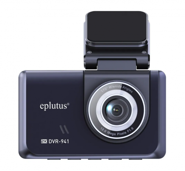 Видеорегистратор Eplutus DVR-941 с камерой заднего вида (разъем питания на кронштейне)
