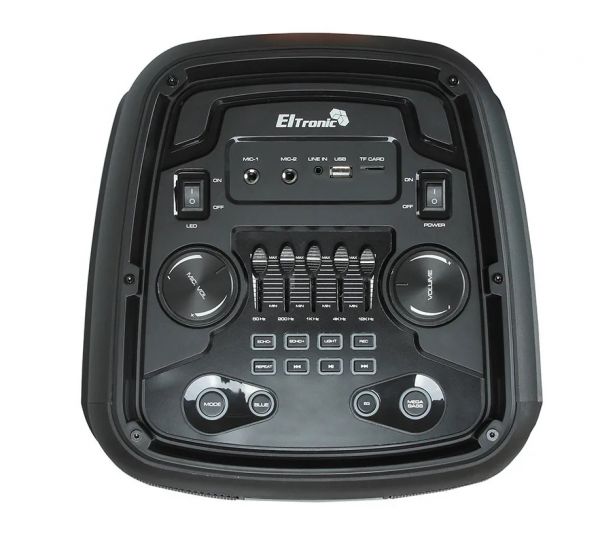 Акустическая система Eltronic 20-12 DANCE BOX 200 с беспроводными микрофонами