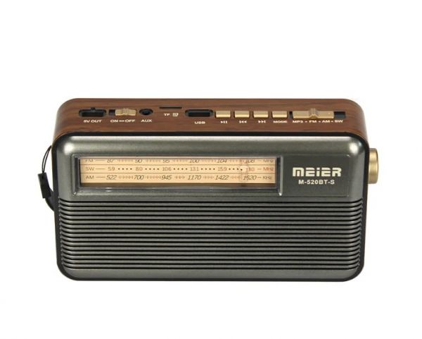 Радиоприемник Meier M-520BT-S