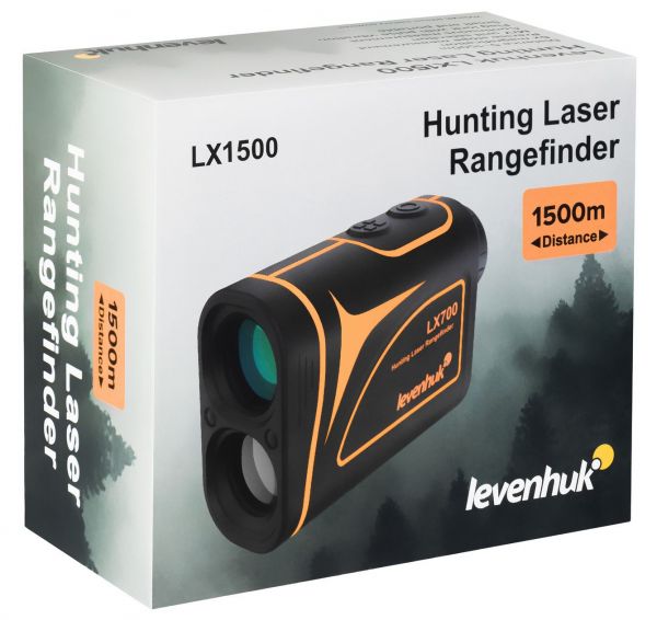 Лазерный дальномер для охоты Levenhuk LX1500
