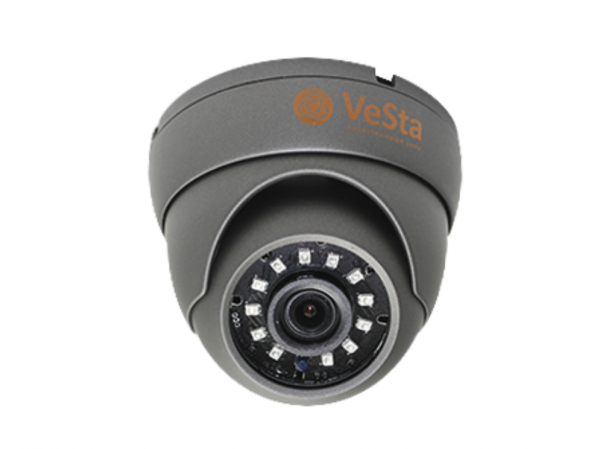 Антивандальная купольная IP видеокамера VeSta VC-G450 5Мп