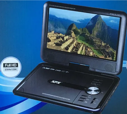 Портативный DVD плеер XPX EA-9099L (9.8") с цифровым тюнером DVB-T2
