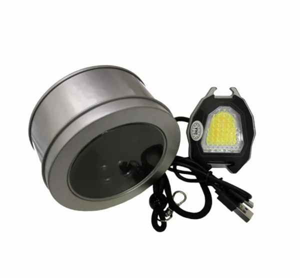 Карманный мини фонарь YYC-0827 универсальный (магнит, зажигалка, свисток)