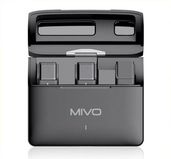 Беспроводной петличный микрофон Mivo MK-620L Lightning для iPhone, iPad