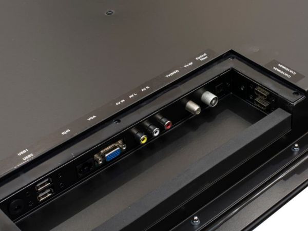 Встраиваемый Smart Ultra 4K LED телевизор AVS435SM 43" черная рамка