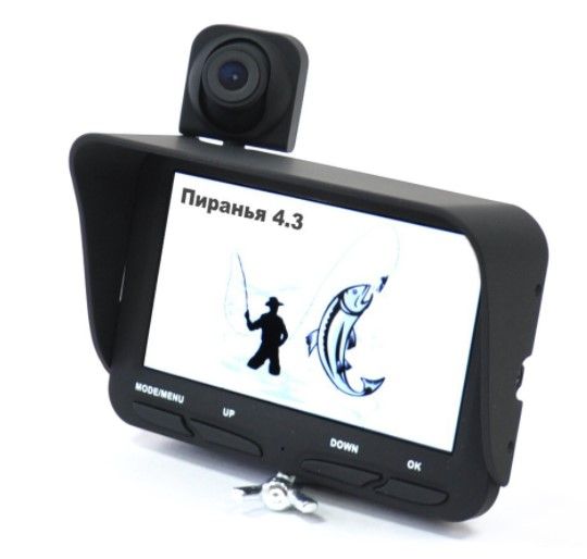Камера для рыбалки Пиранья 4.3 2cam