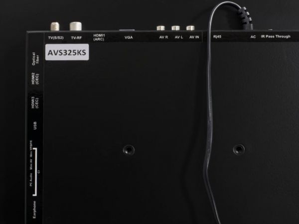 Встраиваемый Smart телевизор AVS325KS 32" черная рамка
