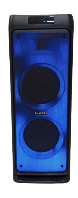 Акустическая система Shaswar SMO-828 с 2 беспроводными микрофонами