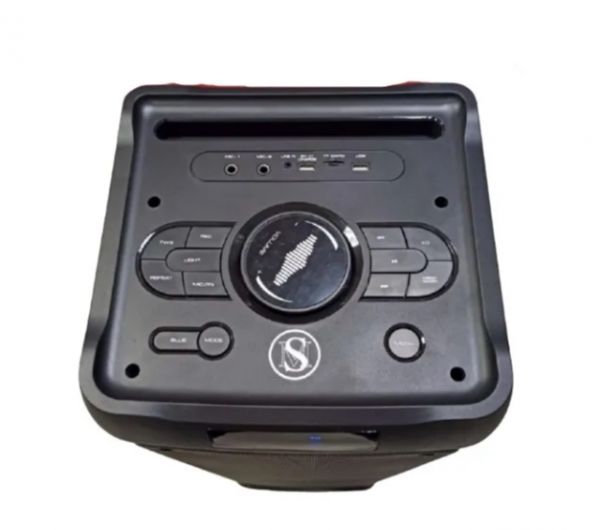 Акустическая система Shaswar SMO-828 с 2 беспроводными микрофонами