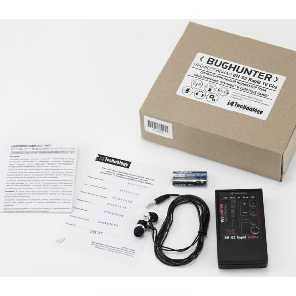 Детектор жучков BugHunter Профессионал BH-02 Rapid 10 ГГц