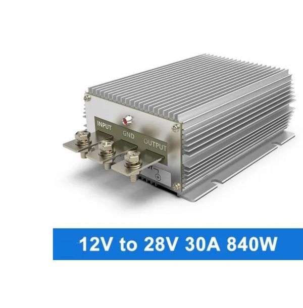 Преобразователь напряжения 12V на 28V 30A