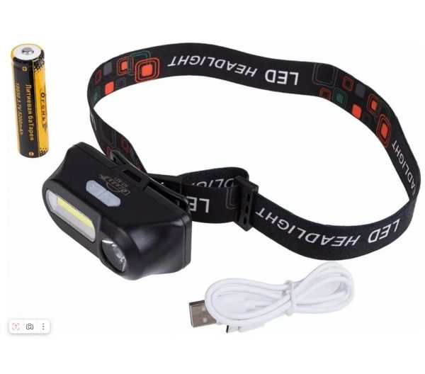 Компактный налобный фонарик HT-821