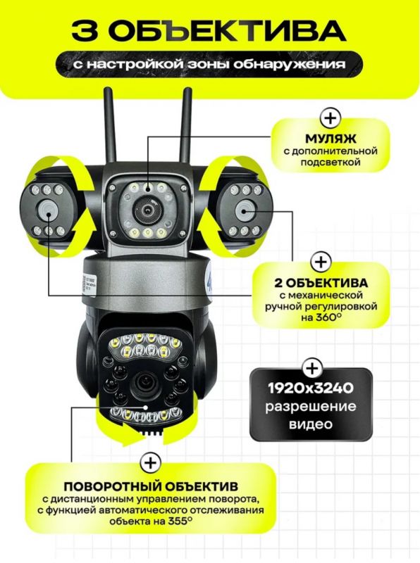 Уличная IP 4G камера XPX 848SS V380 Pro