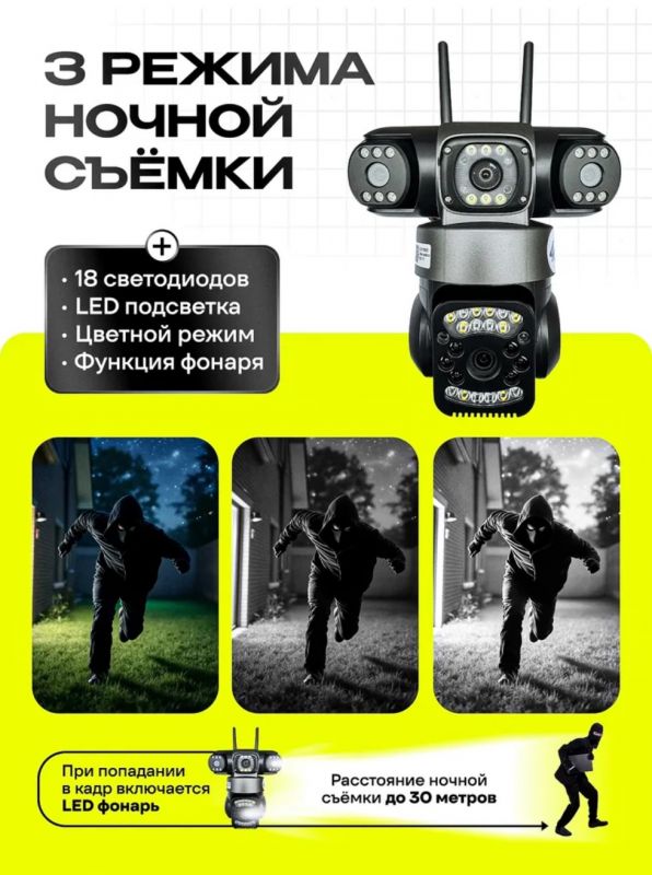 Уличная IP 4G камера XPX 848SS V380 Pro
