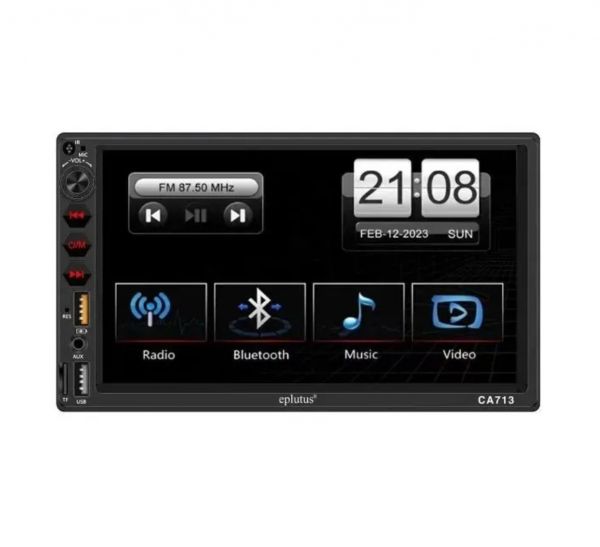 Автомагнитола 2DIN Eplutus CA713 7" SD/USB/AUX/FM/BT 5.0