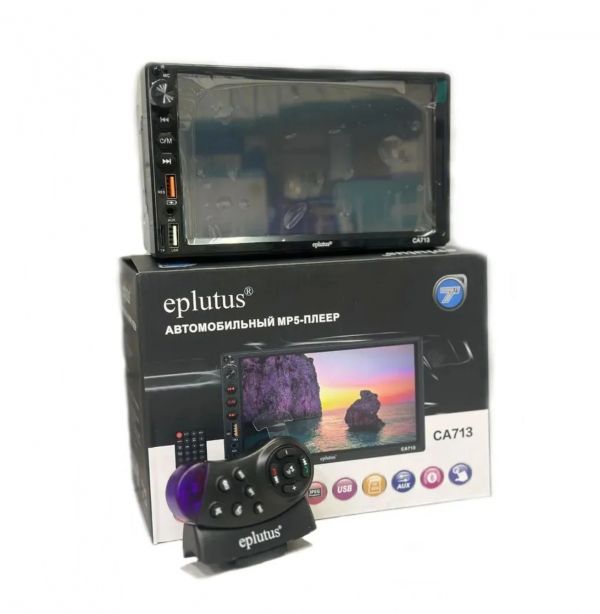 Автомагнитола 2DIN Eplutus CA713 7" SD/USB/AUX/FM/BT 5.0