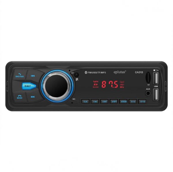 Автомагнитола 1DIN Eplutus CA313 SD/USB/AUX/FM/BT 5.0