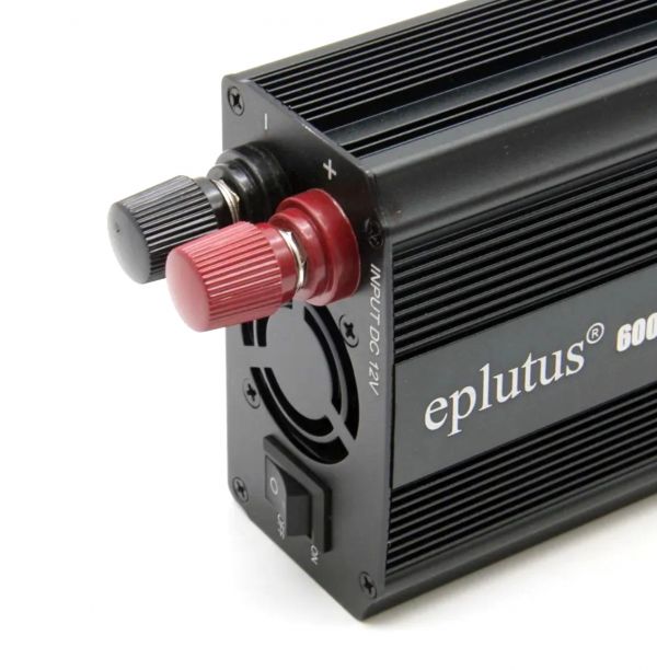 Автомобильный преобразователь напряжения Eplutus PW-600Q 12V/220V 600Вт (1200Вт)