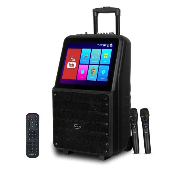 Караоке колонка Mivo MD-1510 с экраном 15" на Android 12