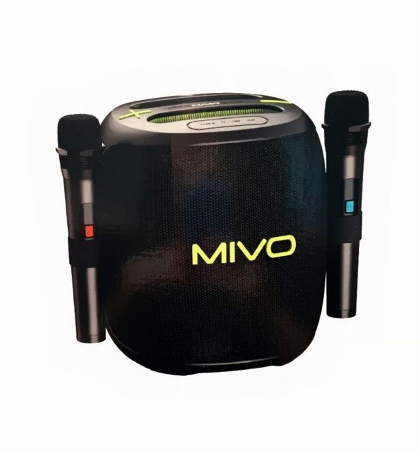 Bluetooth колонка Mivo MD-167 TWS со штативом и 2 микрофонами