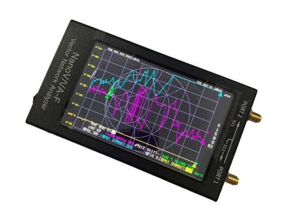 Векторный анализатор сети NanoVNA-F (50КГц - 1ГГц)