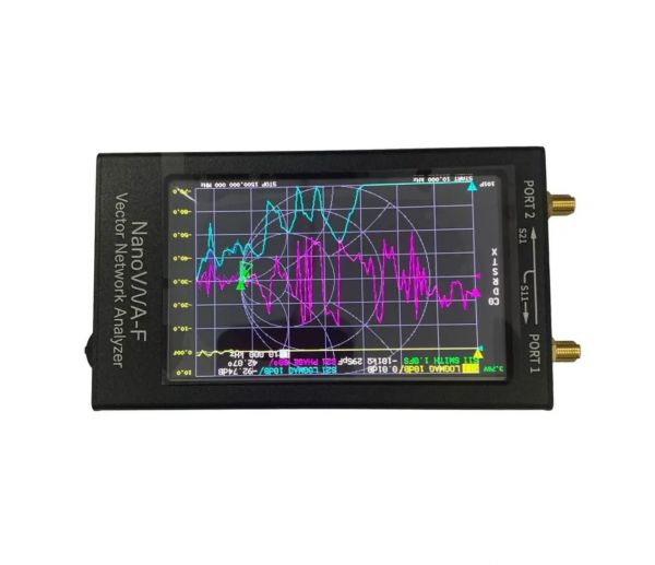 Векторный анализатор сети NanoVNA-F (50КГц - 1ГГц)