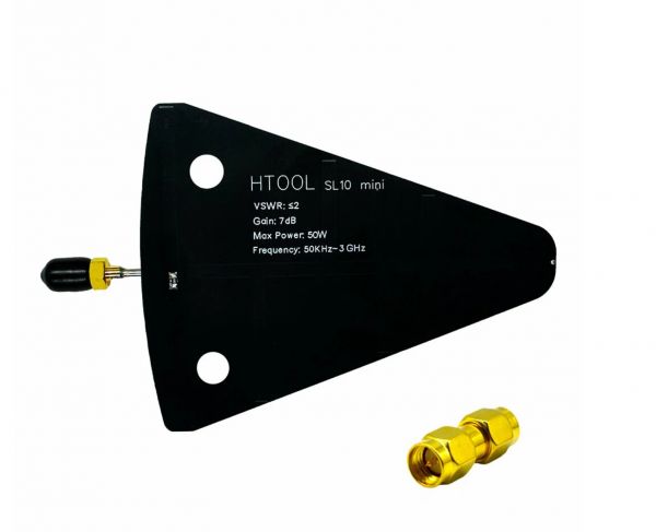 Логопериодическая антенна SL10 Mini 50KHz ~ 3GHz