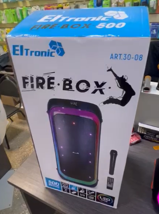Колонка Eltronic 06" 30-08 FIRE BOX 500 динамик 2шт/6,5" с TWS
