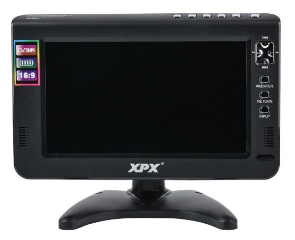 Портативный телевизор XPX EA-1017D DVB-T2 10"