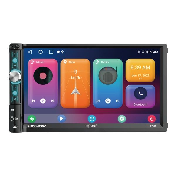 Автомагнитола 2 DIN Eplutus CA735 Android 12 4+64Гб Wi-Fi BT