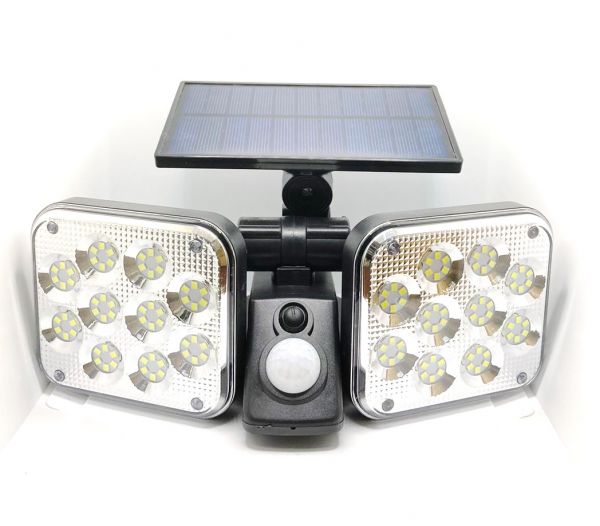Уличный LED светильник YG-1496 с солнечной батареей и датчиком движения